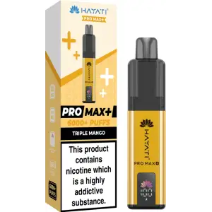 Hayati Pro Max Plus 6000 Prefilled Pod Kit - 20mg | Triple Mango
